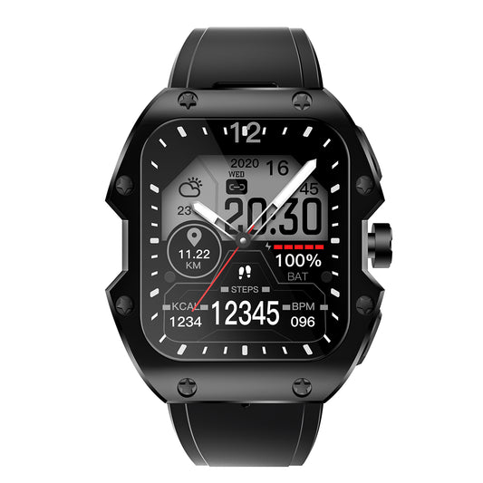 rollme tank S1 smart watch 560mAh IP69 Waterproof  Rugged Military heart rate can be use 100 days