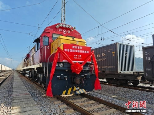 中老、中越鐵路國際冷鏈貨運班列實現雙向首發，開啟跨境運輸新篇章